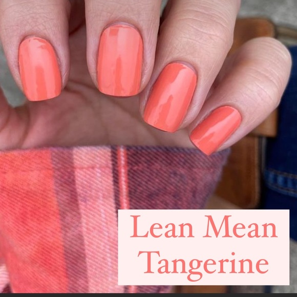Color Street Makeup Color Street Nail Strips Lean Mean Tangerine